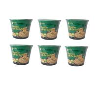Komeya | Pack 6 Taza Ramen Fideos Instantáneos Sabor Pollo - Instant Noodle Cup Tallarines Coreano