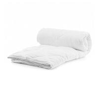 Komfortec Edredón de Verano 240 x 220 cm, 170 g/m², Fino y Ligero, para Verano, Manta hipoalergénica para 2 Personas, Color Blanco