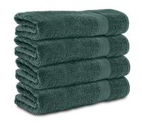 Komfortec Juego de 4 Toallas de Baño 70x140 cm, 100% Algodón