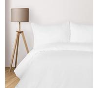 Komfortec Deluxe Ropa de Cama 200x200 3 Piezas - Juego de Funda nórdica 200x200 con Fundas de Almohada, Juego de Cama 200x200 Microfibra con Cremallera, Suave, sin Plancha, Blanco