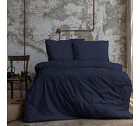 Komfortec Juego de Ropa de Cama Premium de 200 x 220 cm y 2 Fundas de Almohada de 80 x 80 cm, 100% Microfibra de poliéster cepillada de 120 g/m², Juego de Ropa de Cama de 3 Piezas, Funda nórdica de