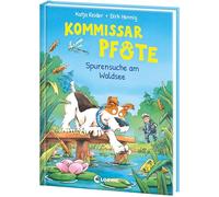 Kommissar Pfote (Band 7) - Spurensuche am Waldsee: Begleite den beliebten Hunde-Held bei seiner Spurensuche - Lustiger Kinderkrimi zum Vorlesen und ersten Selberlesen ab 6 Jahren