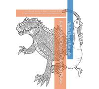 Komodo Chaos Coloring Book: 61 Playful, Tricky & Wild Zentangle Patterns Inspired by Komodos and Their Animal Friends
