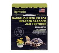 Komodo Kit Cultiva tu propio diente de león | Crece todo el año | Sabrosos aperitivos para dragones barbudos y tortugas | Todo lo necesario para cultivar dandalions frescos