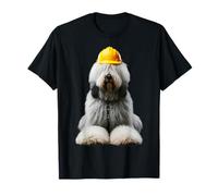 Komondor - Casco para perro, color amarillo Camiseta