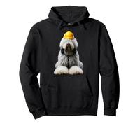 Komondor - Casco para perro, color amarillo Sudadera con Capucha