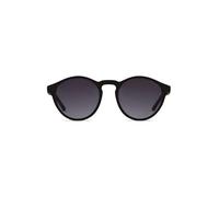 KOMONO Devon Carbon Unisex Round Cellulose Propionate Sunglasses for Men and Women with UV Protection and Scratch-Resistant Lenses