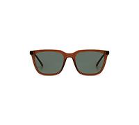 KOMONO Jay Bronze Unisex Square Cellulose Propionate Sunglasses for Men and Women with UV Protection and Scratch-Resistant Lenses