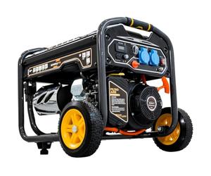Kompak Generador Dual Fuel Monofásico 3,3 kW Gasolina y Gas LPG - Generador Eléctrico 230V Silencioso con AVR para Emergencias - Generador Portátil Alta Autonomía Uso Profesional