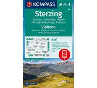 KOMPASS-Karten Carta escursionistica Kom 44. Sterzing/R (Map) (Importación USA)