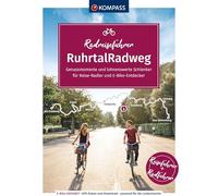 KOMPASS Radreiseführer RuhrtalRadweg: von Winterberg uisburg - 230 km, GPX-Daten zum Download, Reiseführer und exakte Streckenbeschreibung: 6912