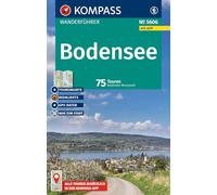 KOMPASS Wanderführer Bodensee, 75 Touren mit Extra-Tourenkarte: mit Touren und GPS-Daten in der KOMPASS-App: 5606