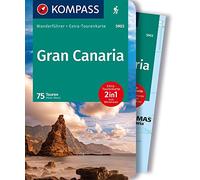 KOMPASS – Guía de senderismo Gran Canaria – 75 rutas, mapa extra y GPS descargable – 5903