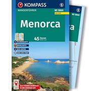 KOMPASS Wanderführer Menorca, 45 Touren mit Extra-Tourenkarte: mit Touren und GPS-Daten in der KOMPASS-App: 5860