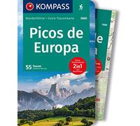 KOMPASS Wanderführer Picos de Europa, 55 Touren mit Extra-Tourenkarte: GPS-Daten zum Download: 5880