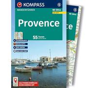 KOMPASS Wanderführer Provence, 55 Touren mit Extra-Tourenkarte: mit Touren und GPS-Daten in der KOMPASS-App: 5944