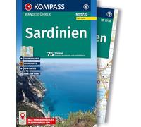 KOMPASS Wanderführer Sardinien, 75 Touren mit Extra-Tourenkarte: mit Touren und GPS-Daten in der KOMPASS-App: 5770