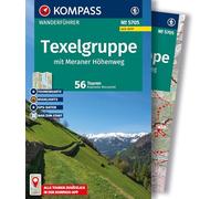 KOMPASS Wanderführer Texelgruppe mit Meraner Höhenweg, 56 Touren mit Extra-Tourenkarte: mit Touren und GPS-Daten in der KOMPASS-App: 5705