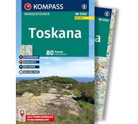 KOMPASS Wanderführer Toskana, 80 Touren mit Extra-Tourenkarte: mit Touren und GPS-Daten in der KOMPASS-App: 5763