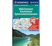 KOMPASS Wanderkarte 06 Walchensee, Kochelsee, Sylvensteinstausee 1:25.000: Wander- und Fahrradkarte in einem - inklusive Offline-Verwendung in der KOMPASS-App. Wander-& Radwege. Skitouren. Langlaufen.