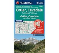 KOMPASS Wanderkarte 077 Ortler, Cevedale, Suldental, Valfurva / Ortles, Cevedale, Val di Solda, Valfura 1:25.000: Wander- und Fahrradkarte in einem - ... der KOMPASS-App. Wander-& Radwege. Skitouren.