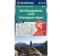 KOMPASS Wanderkarte 14 Berchtesgadener Land, Chiemgauer Alpen 1:50.000: Wander- und Fahrradkarte in einem - inklusive Offline-Verwendung in der KOMPASS-App. Wander-& Radwege. Skitouren.