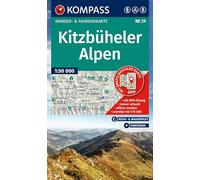 KOMPASS Wanderkarte 29 Kitzbüheler Alpen 1:50.000: Wander- und Fahrradkarte in einem - inklusive Offline-Verwendung in der KOMPASS-App. Wander-& Radwege. Panorama. Skitouren. Langlaufen. Reiten.