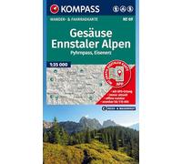KOMPASS Wanderkarte 69 Gesäuse, Ennstaler Alpen, Pyhrnpass, Eisenerz 1:35.000: Wander- und Fahrradkarte in einem - inklusive Offline-Verwendung in der ... Wander-& Radwege. Panorama. Skitouren.