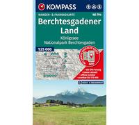 KOMPASS Wanderkarte 794 Berchtesgadener Land, Königssee, Nationalpark Berchtesgaden 1:25.000: Wander- und Fahrradkarte in einem - inklusive ... der KOMPASS-App. Wander-& Radwege. Skitouren.