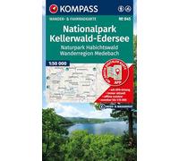 KOMPASS Wanderkarte 845 Nationalpark Kellerwald-Edersee, Naturpark Habichtswald, Wanderregion Medebach 1:50.000: Wander- und Fahrradkarte in einem - ... in der KOMPASS-App. Wander-& Radwege.
