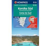 KOMPASS Wanderkarten-Set 2251 Korsika Süd. Mit Weitwanderweg GR20 / Corse du Sud. Avec Grande Randonnée GR20 (3 Karten) 1:50.000: inklusive Karte zur ... Verwendung in der KOMPASS-App. Fahrradfahren.