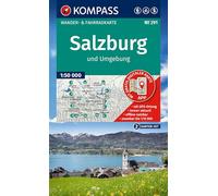 KOMPASS Wanderkarten-Set 291 Salzburg und Umgebung (2 Karten) 1:50.000: inklusive Karte zur offline Verwendung in der KOMPASS-App. Fahrradfahren. Skitouren.