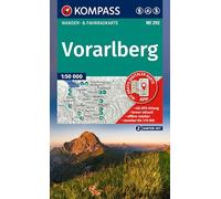 KOMPASS Wanderkarten-Set 292 Vorarlberg (2 Karten) 1:50.000: inklusive Karte zur offline Verwendung in der KOMPASS-App. Fahrradfahren. Skitouren. Langlaufen.