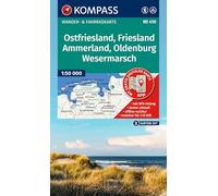 KOMPASS Wanderkarten-Set 410 Ostfriesland, Friesland, Ammerland, Oldenburg, Wesermarsch (3 Karten) 1:50.000: inklusive Karte zur offline Verwendung in der KOMPASS-App. Fahrradfahren.