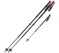 Komperdell Descent Carbon Rocksleeve Vario, bastones de esquí, negro 114-140cm Carbon