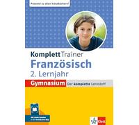 KomplettTrainer Gymnasium Französisch 2. Lernjahr: Der komplette Lernstoff mit Audio-Dateien in der Scan2Learn-App