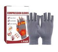 Kompressionshandschuhe - Atmungsaktive Elastic Gelenkstütze, Fingerlose Handschuhe Zum Tippen Für Damen Und Herren Bei Hausarbeit, Basteln, Gartenarbeit, Im Büro, Beim Sport Und Schreiben