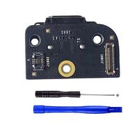 Komsunma Puerto de carga USB de repuesto para auriculares Beats Solo Pro inalámbricos con cancelación de ruido, puerto de carga Lightning a USB-A, kit de reparación de placa de carga USB Solo Pro