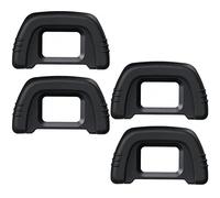 KOMUNJ 4 piezas de goma ocular, visor de cámara ocular, visor ocular de cámara, adecuado para las cámaras más comunes