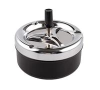 KOMUNJ Cenicero Giratorio Cenicero de Mesa, Moderno Cenicero Giratorio Cenicero de Viento con Tapa