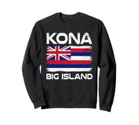 Kona Big Island - Bandera de Hawái Sudadera