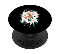 Kona Diseño Floral Kona Big Island Hawaii Estados Unidos PopSockets PopGrip Adhesivo
