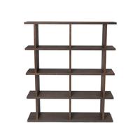 Ferm Living Librería Kona 2x4 Dark stained