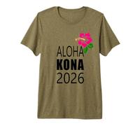 Kona USA Triathlete Triathlon Sport Hawaii Mujer Hombre NIÑO Camiseta Premium