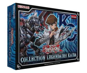 Konami Yu-gi-oh! Collection Légendaire Kaiba - Caja Collector Francesa Con 100 Cartas Brillantes, 3 Mega Packs Y Tapete Plegable