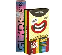 kondomotheke® Dams-Doppel - 2 x 4 Laminas de látex (ESP, Glyde)