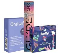 kondomotheke® Oral Dams Starterpack - 3 x Laminas de látex (Beffy, Glyde, OralSafe)