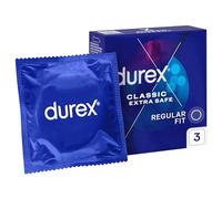 Durex Condones extra seguros y más gruesos - 3 unidades