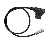KONDOR BLUE - D-Tap a BMPCC 4K/6K para cámara Blackmagic Pocket Cinema 4K y 6K Gold Mount V Battery P Tap Cable de poder de 20 Pulgadas Weipu