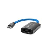 KONDOR BLUE Tarjeta de captura USB-C a HDMI para transmisión en vivo, video y audio, compatible con Zoom, Skype, OBS, ECamm, VLC, YouTube, Facebook y Restream y más, azul